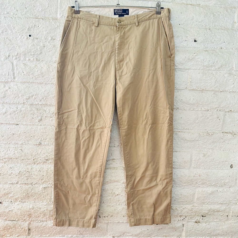 Polo by Ralph Lauren - Pantalón Casual de Hombre Khaki 35/30